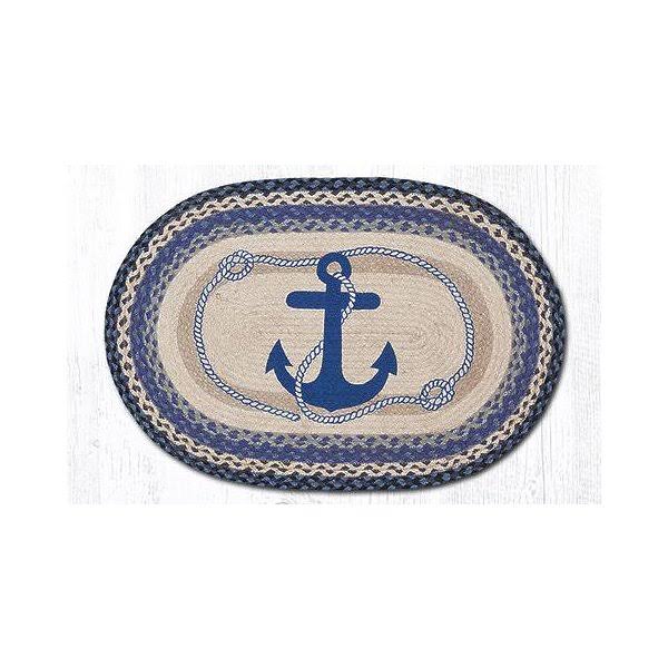 3 x 5 ft. Jute Oval Rug P675560