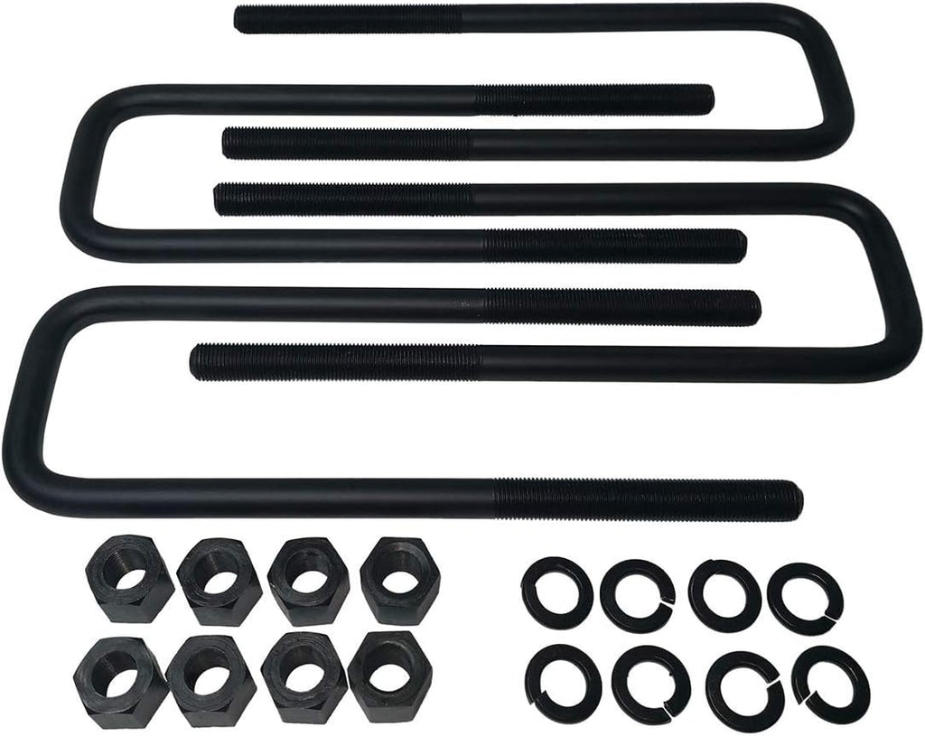 3 Rear Lift Steel Blocks with Extra Long U Bolts V899828