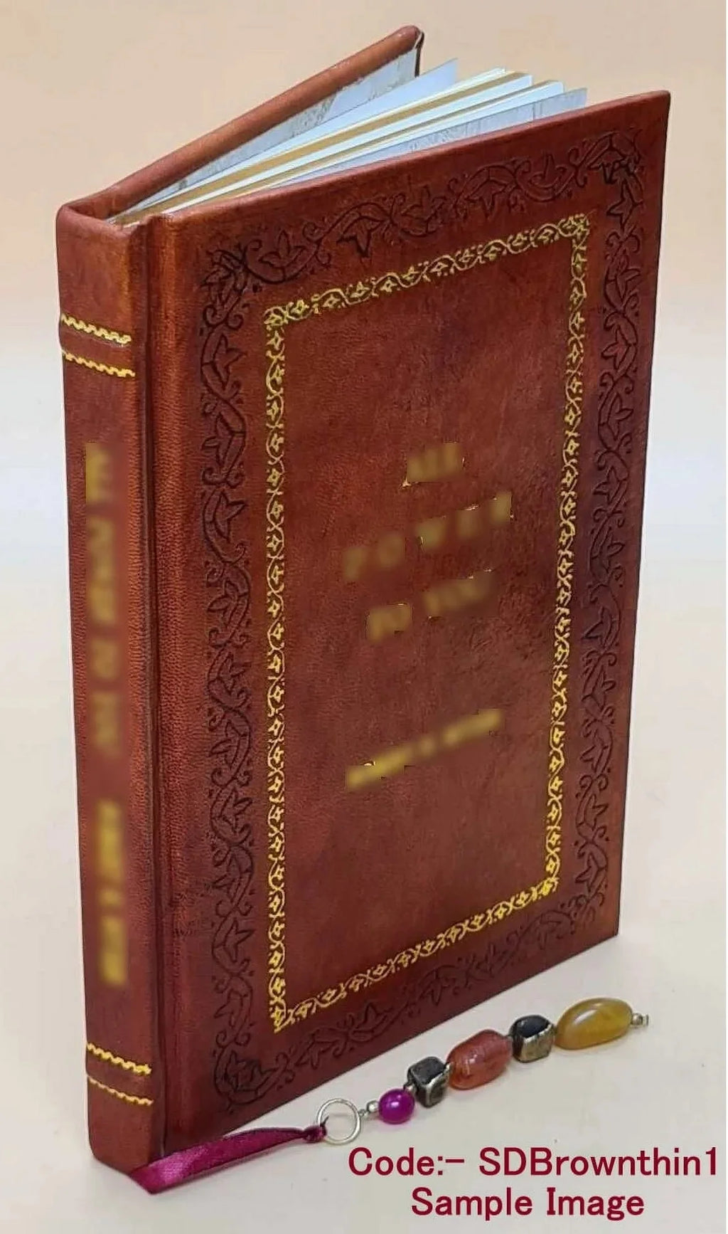 Premium Leather Bound Book D46152