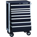 Black 8-Drawer Rolling Cabinet Y75671