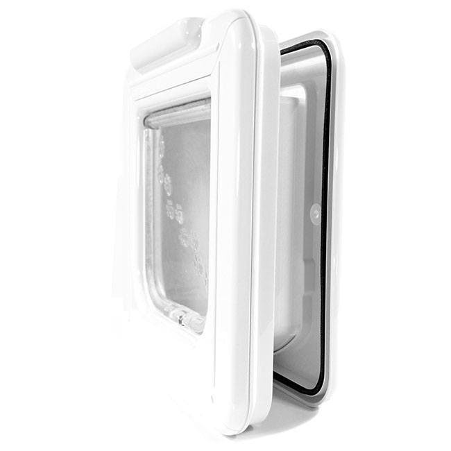 White Cat Flap P931