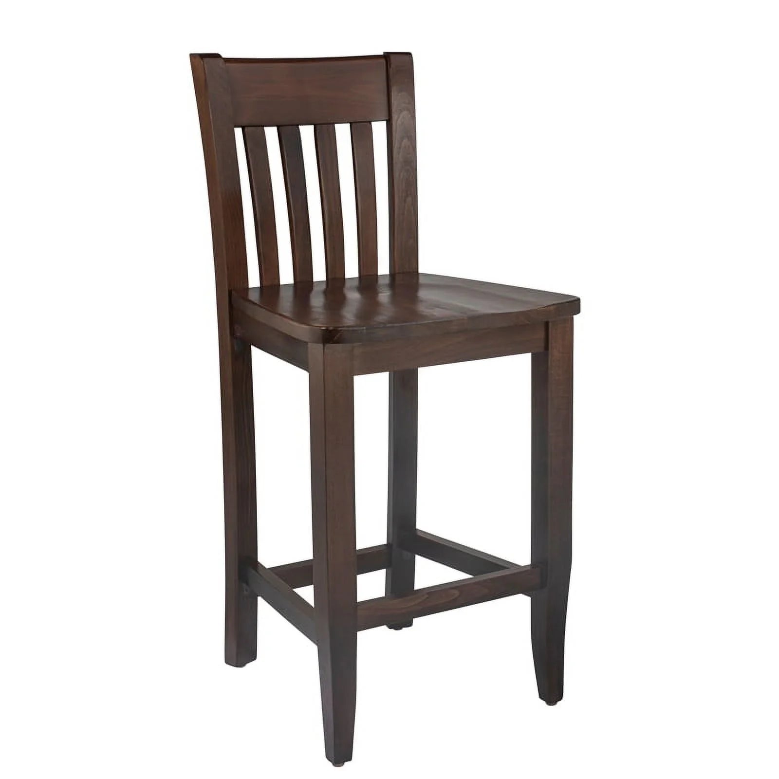 Modern Counter Stool in Walnut Finish Q169820