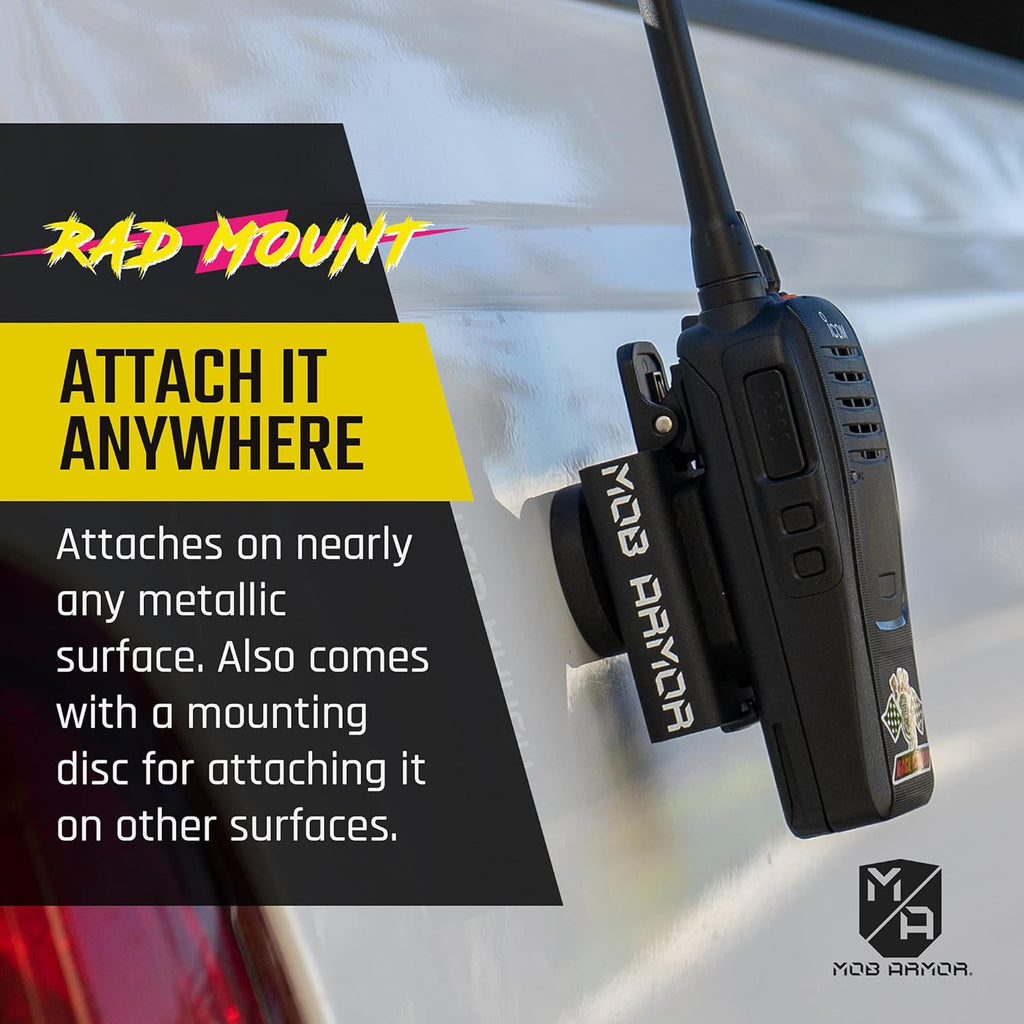 Dual Magnetic Radio Mounting Kit with Magnetic Mount Base Pack of 2 O662