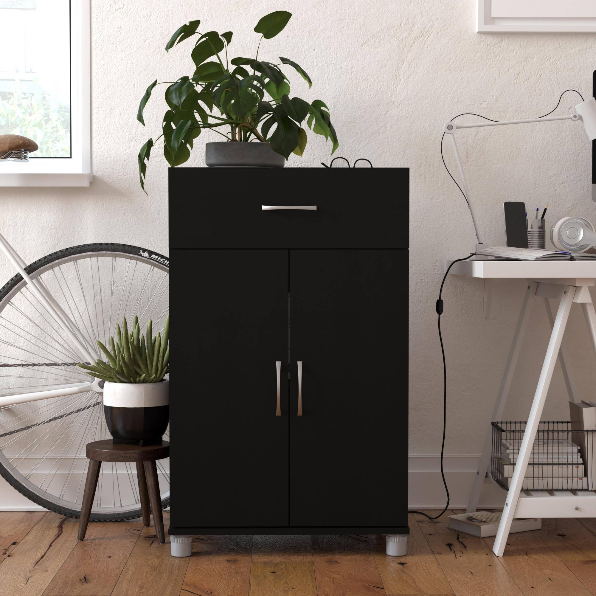 Black Base Storage Cabinet G283283
