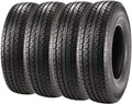 Set of 4 Radial Trailer Tires ST235/80R16 Load Range E 10PR Speed Rating N X984