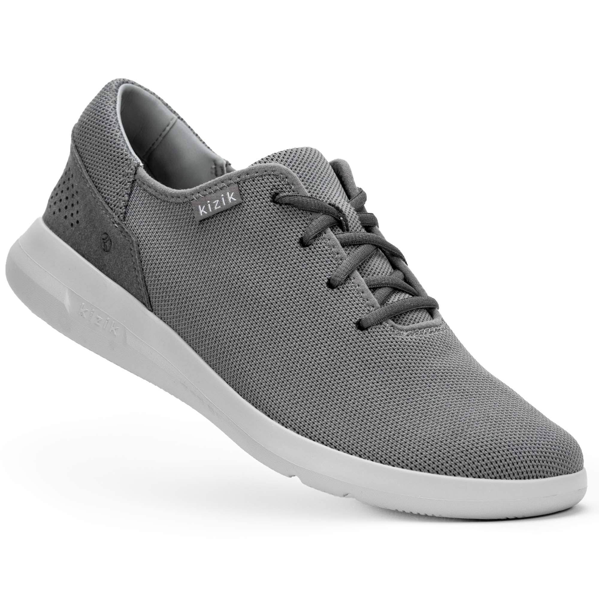 Men&s Madrid Eco Knit Light Grey Grey Outsole 5 Standard A923438