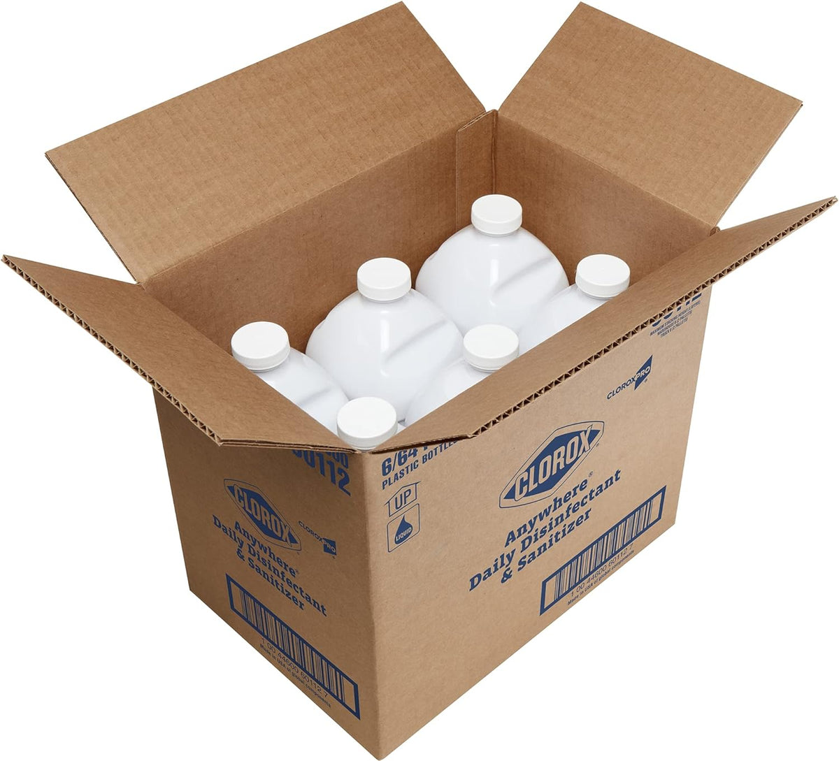 Anywhere Daily Disinfectant and Sanitizer, 64 Fluid Ounces (Pack of 6) B8899