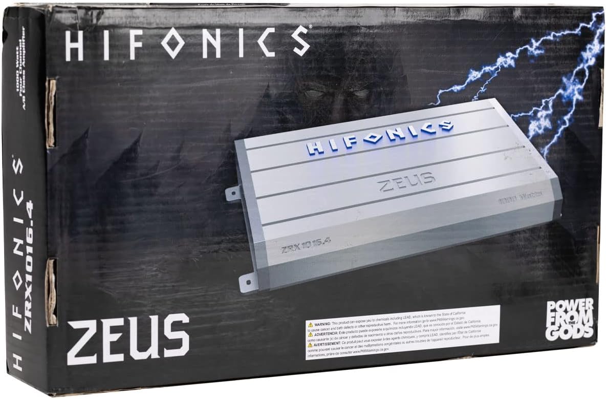 4-Channel 1000-Watt Car Audio Amplifier K8530