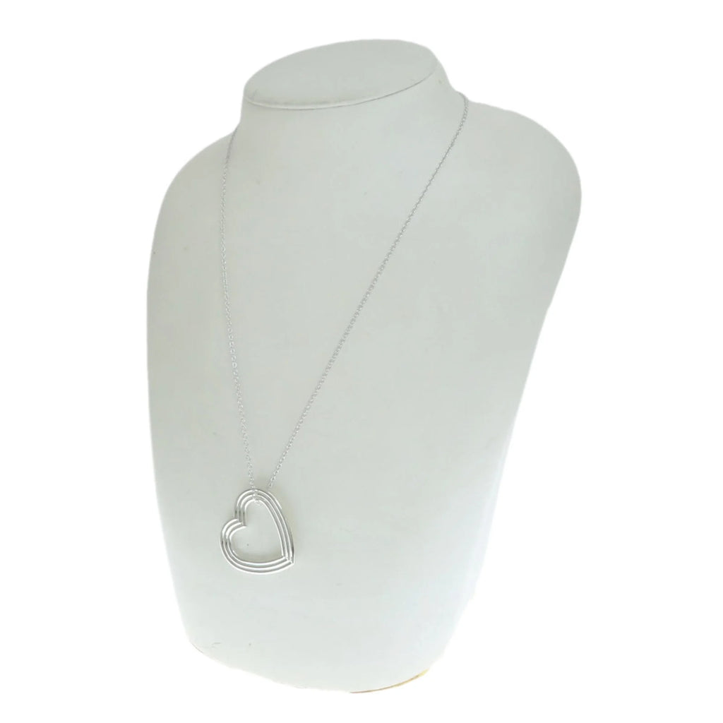 Tiffany Heart Medium Necklace Silver U504985