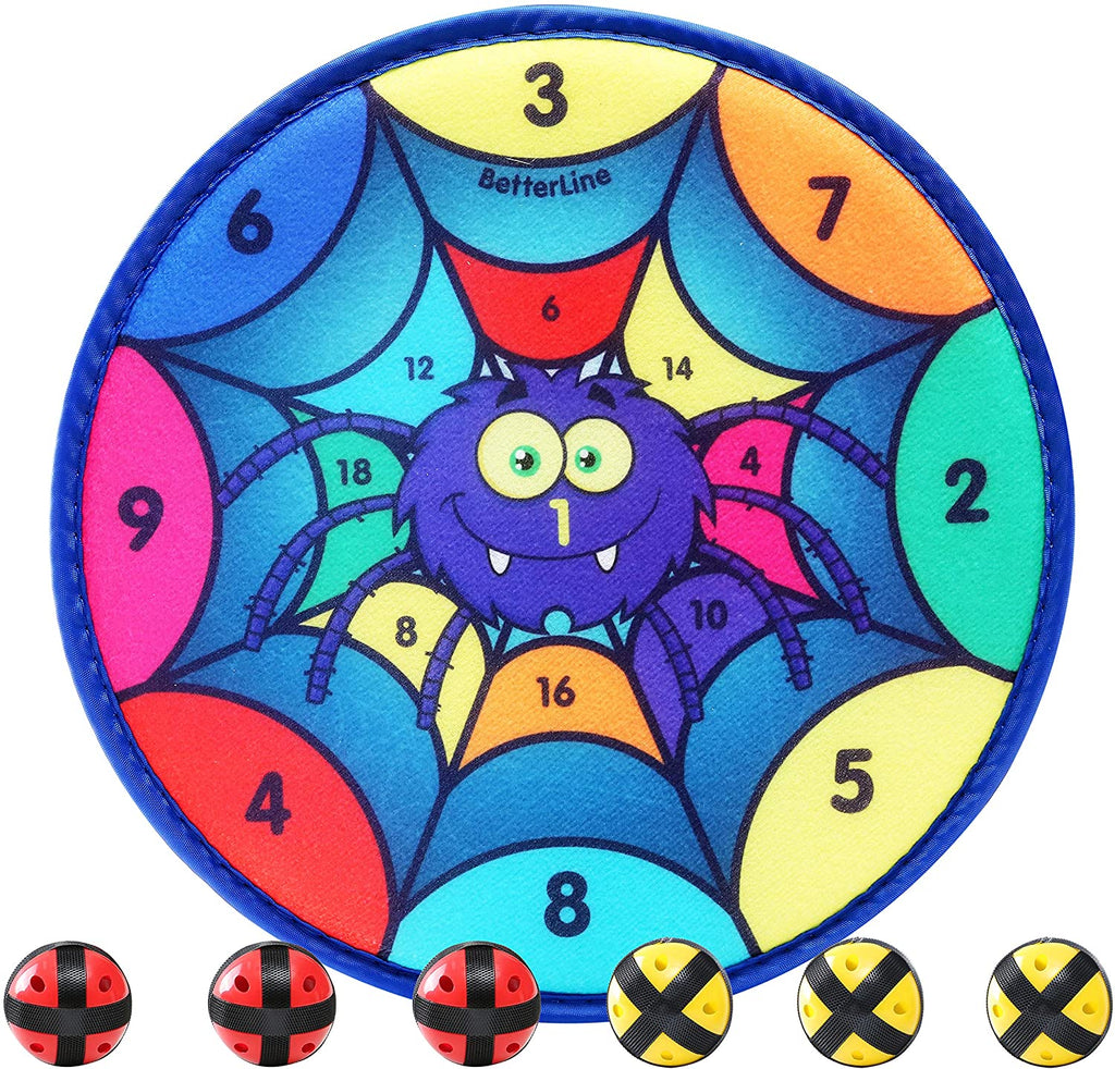 Spider Dart Board Game with 6 Balls N292