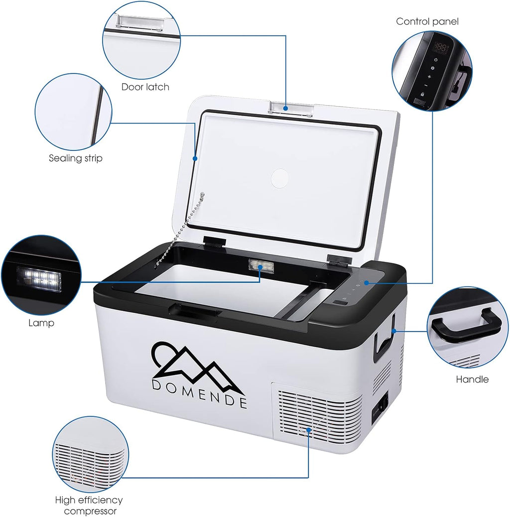 12 Volt Portable Refrigerator 19 Quart Compressor Electric Cooler L766
