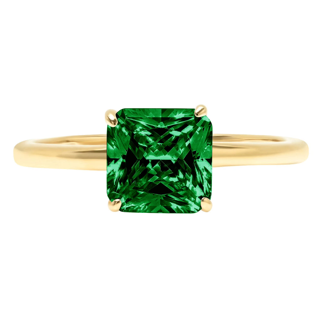 18k Yellow Gold Solitaire Ring R5989