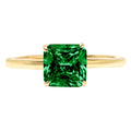 18k Yellow Gold Solitaire Ring R5989