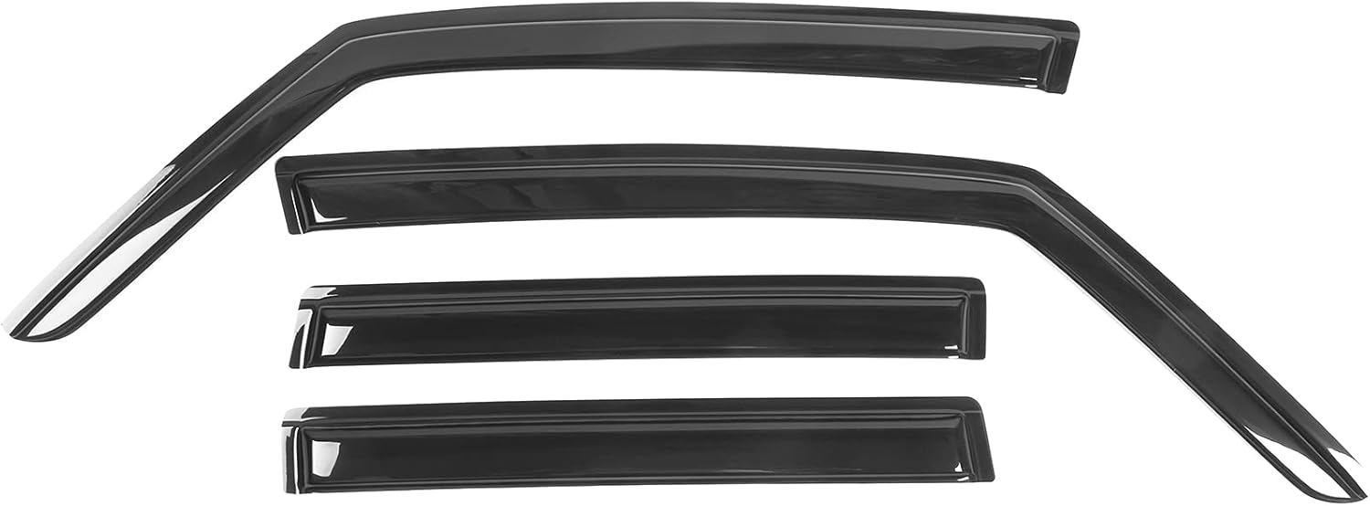 Slim Tinted Acrylic Wind Sun Rain Guard Pack of 2 M200753