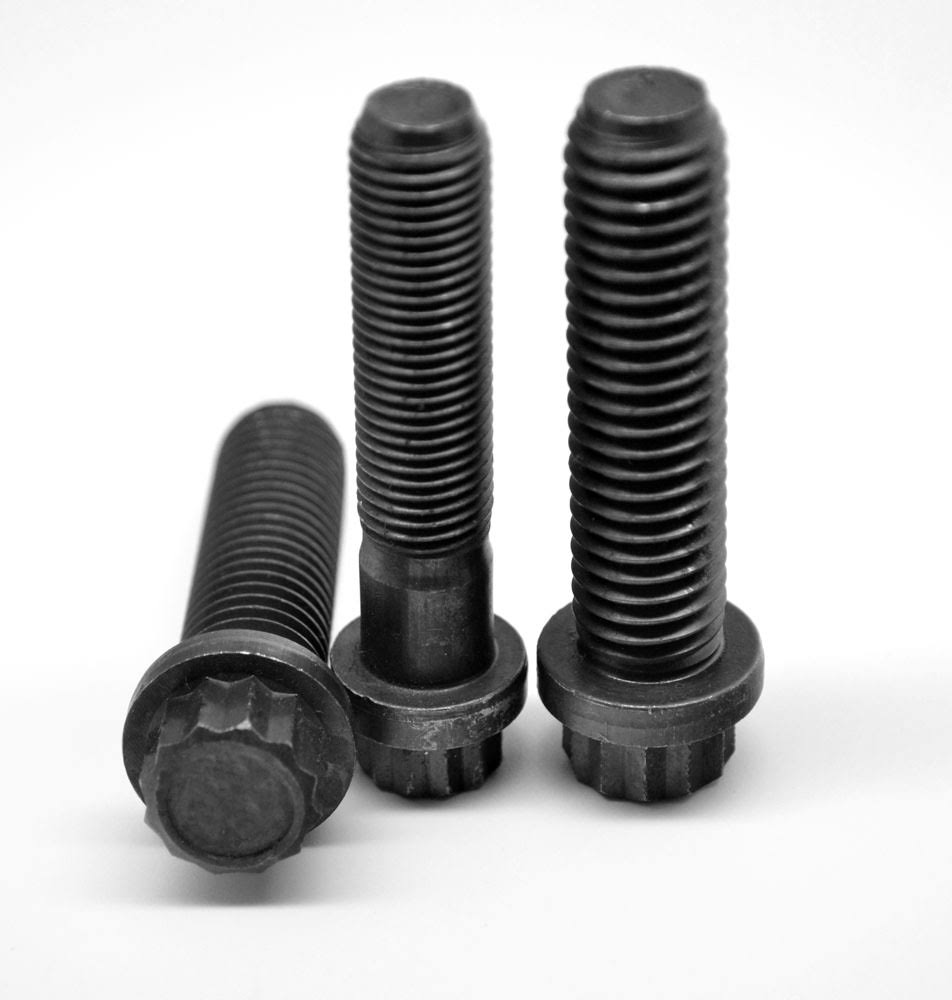 1 1/4-7 x 8 Coarse Thread 12-Point Flange Screw Alloy Steel R3292