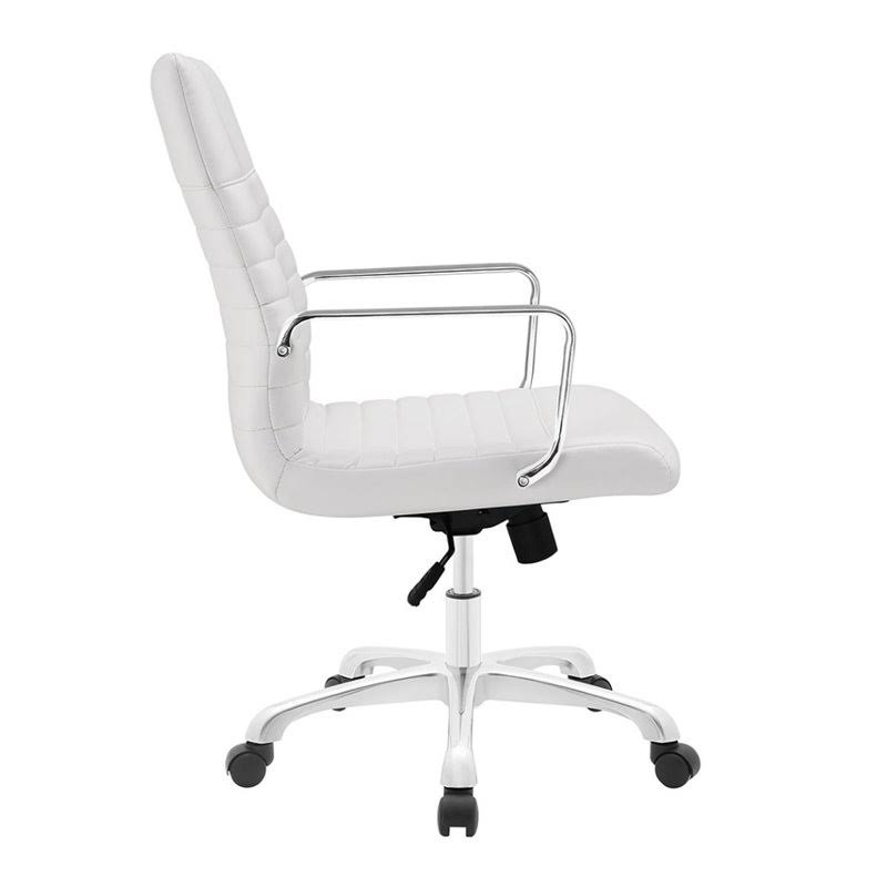 White Swivel Office Chair I2385
