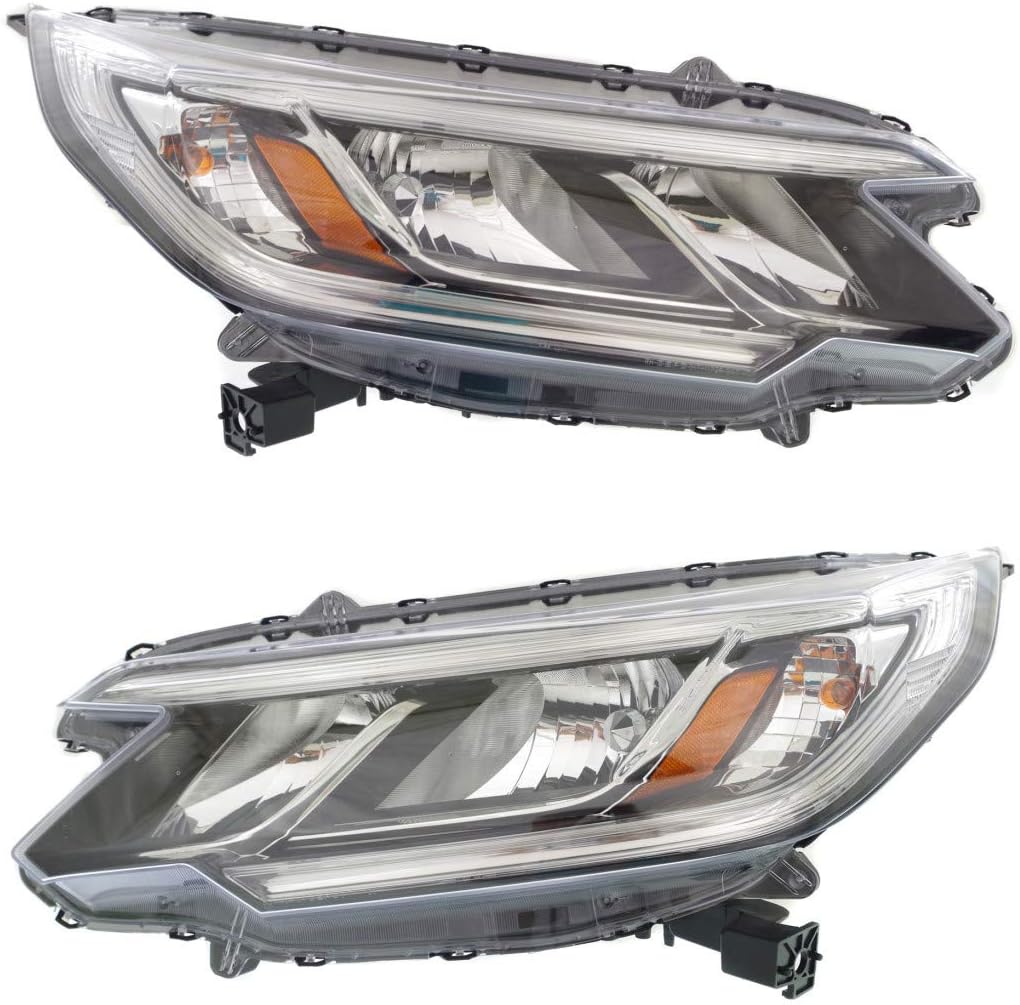 Honda CRV Headlight Assembly Pair Driver and Passenger Side E693061