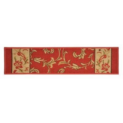 Red Stair Tread N411