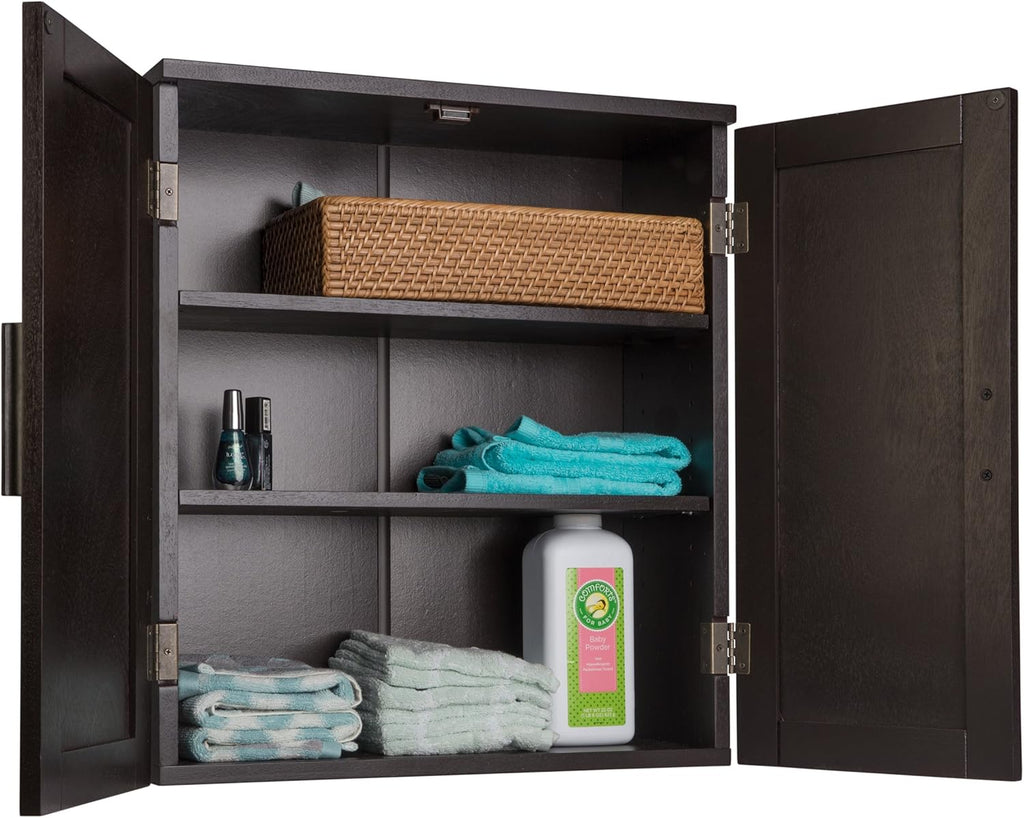 Dark Espresso Wall Cabinet Y312405
