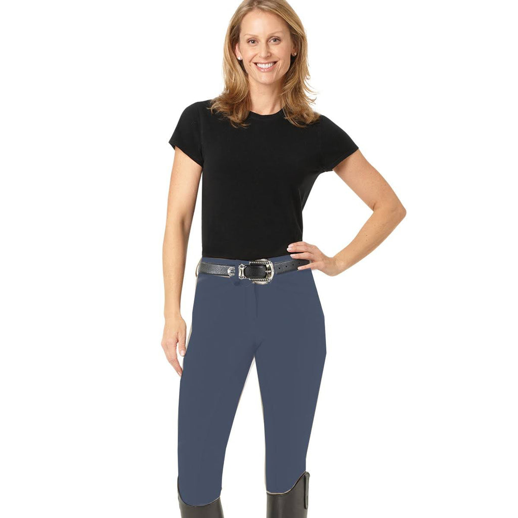 Monaco Blue Front Zip Full Seat Breech K381082
