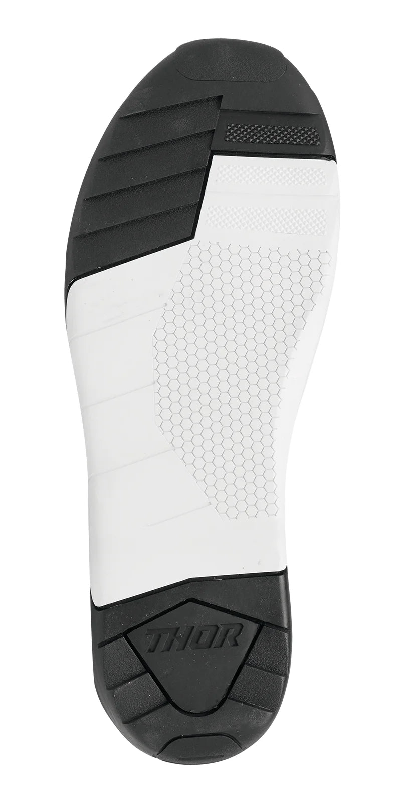 Black/White Motocross Offroad Riding Boots J970657