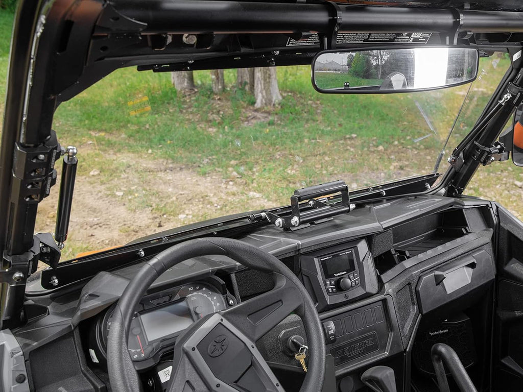 3-in-1 Flip Windshield 1/4 Thick Polycarbonate V70249