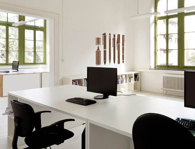 Wooden Pen Collection Wall Decal C87653