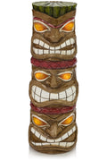 Triple Tiki Totem Solar Powered LED Outdoor Decor Garden D48899