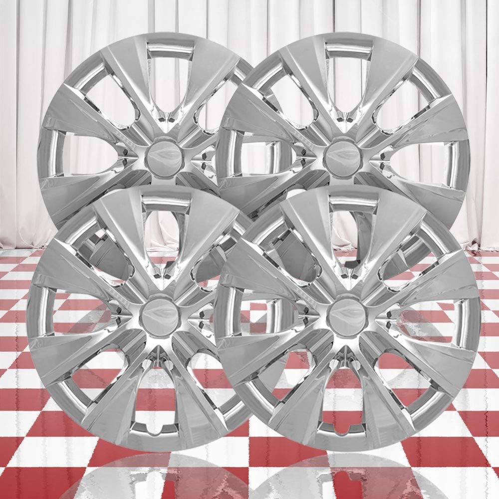 Set of 4 Chrome 8 Spoke 15" Wheel Covers K813772