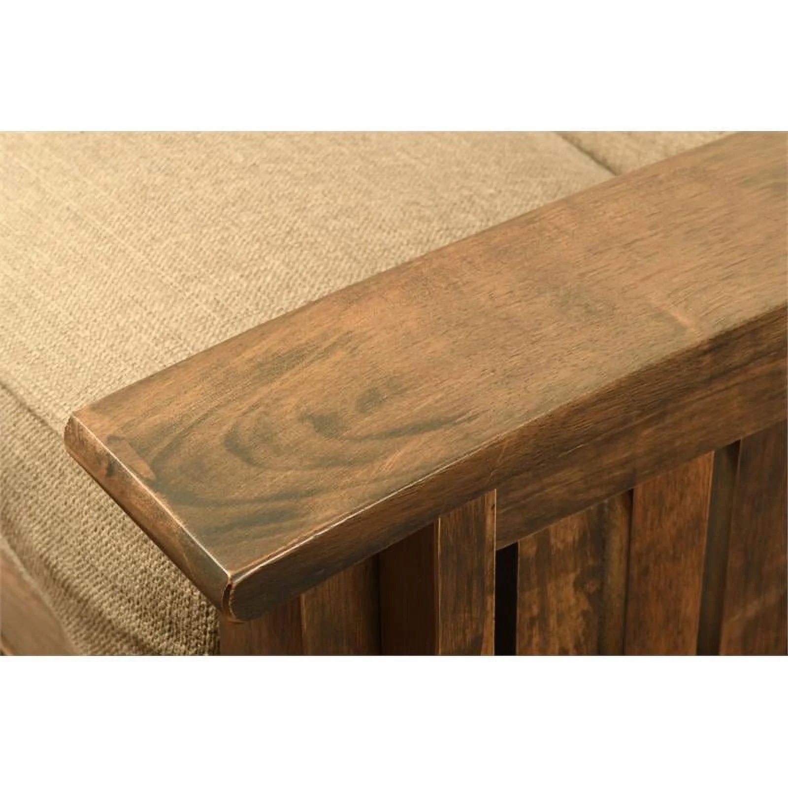 Queen-size Wood Storage Futon X614