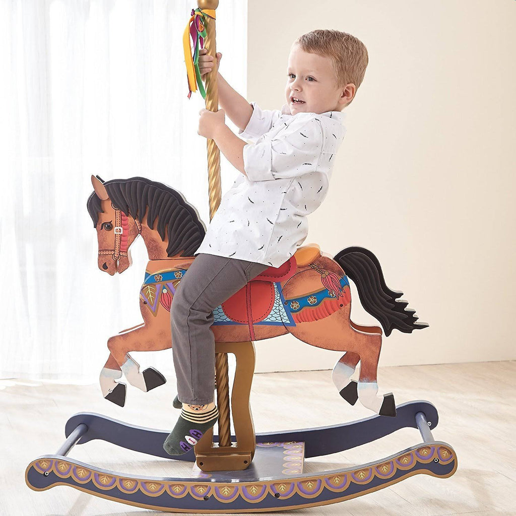 Carousel Style Rocking Horse H5385