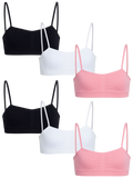 6 Pack Seamless Cami Bralette with Removable Pads J5879