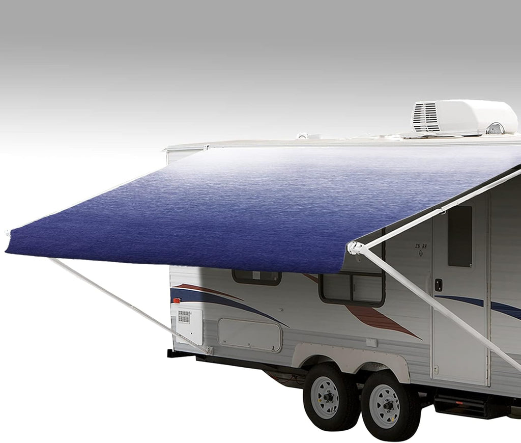 RV Awning Fabric Replacement Vinyl Dune Fade 17' L89039