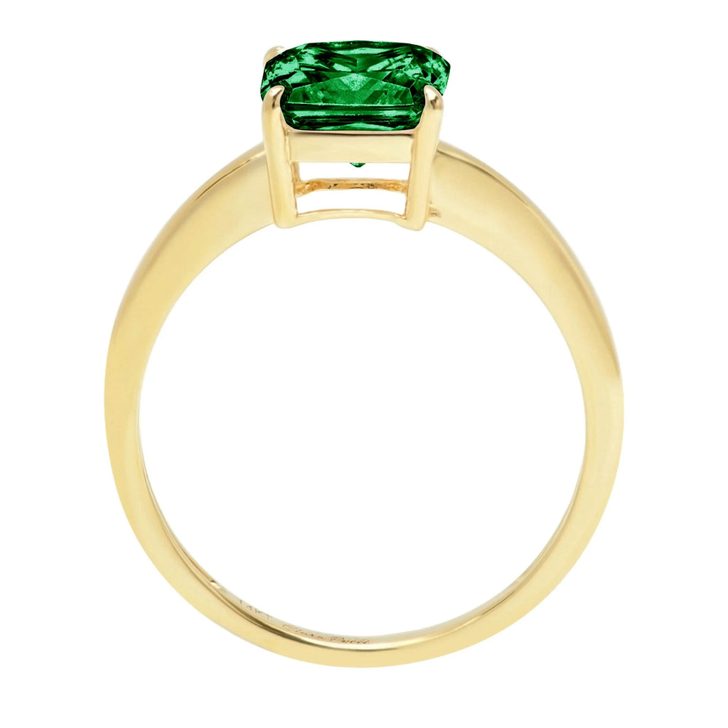 18k Yellow Gold Solitaire Ring R5989