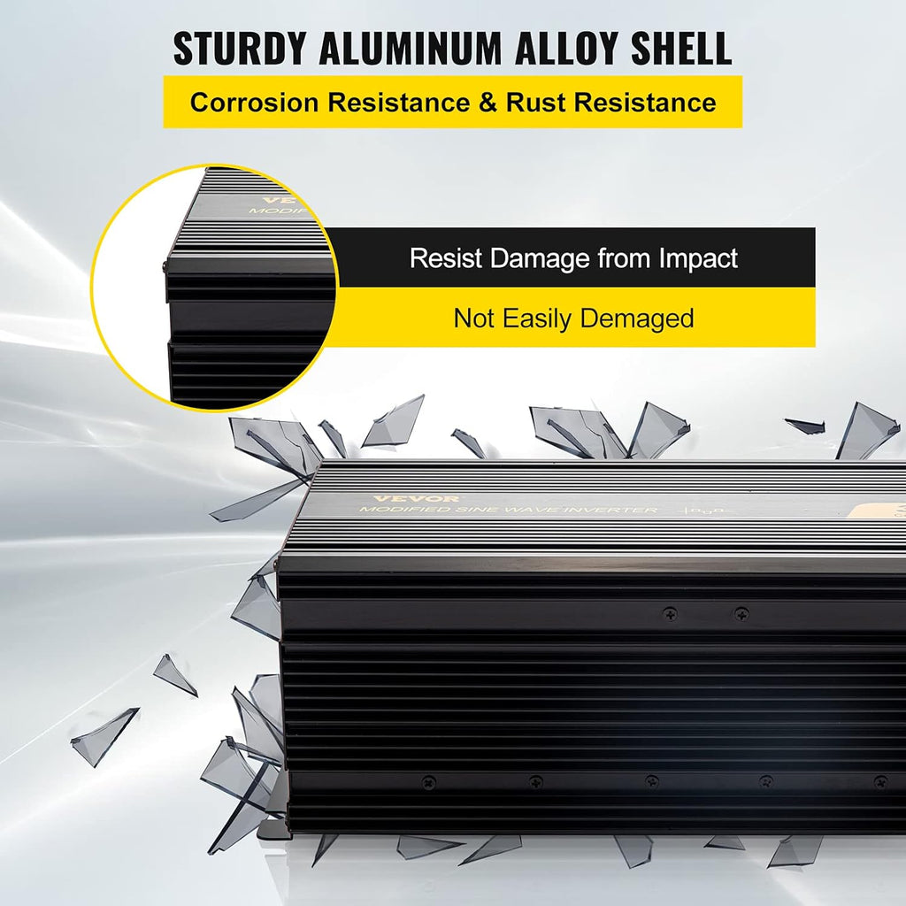 2500W Modified Sine Wave Power Inverter with LCD Display M620