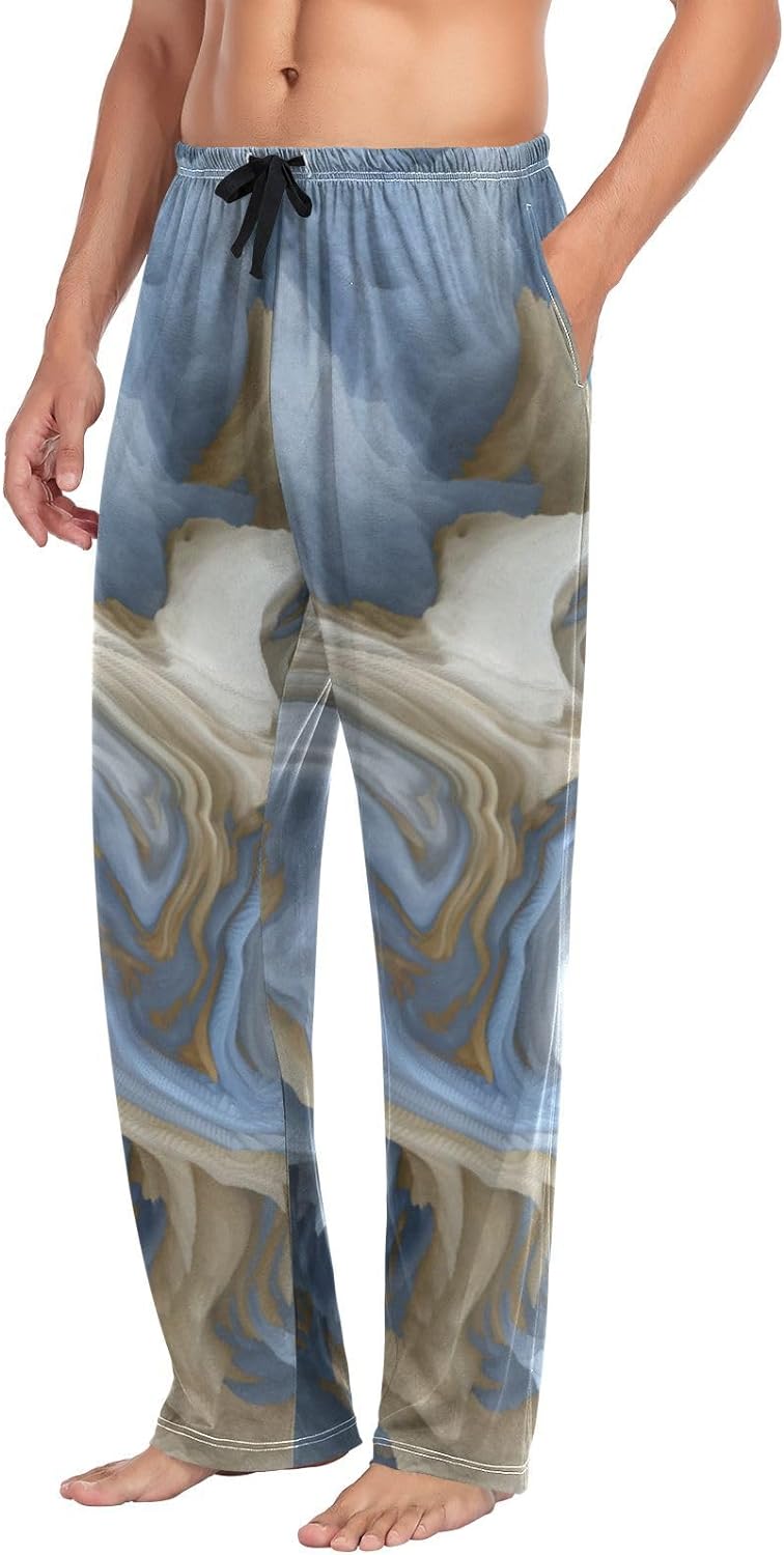Grey Cotton Pajama Pants R790