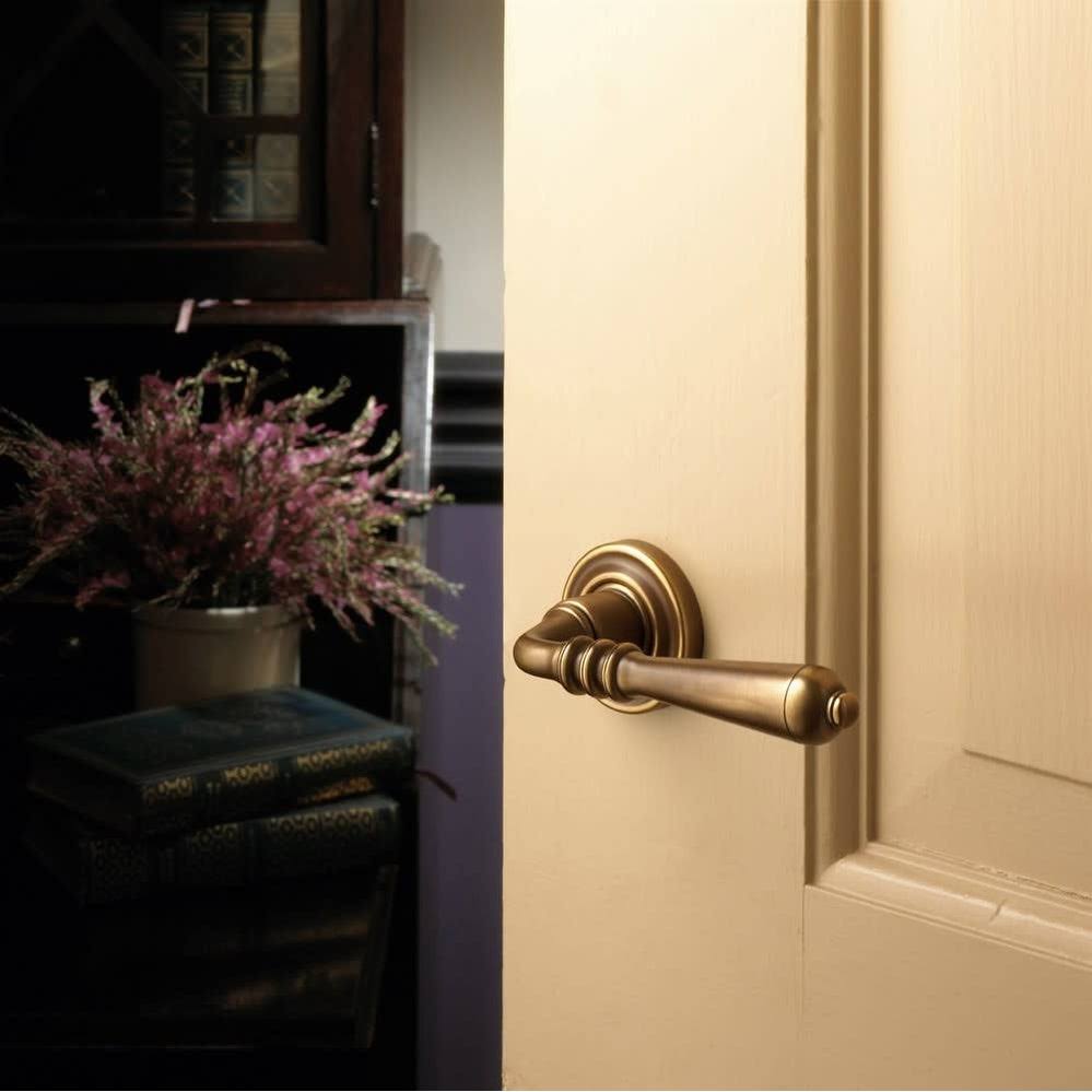 Polished Brass Nautical Lever Indoor Door M8053