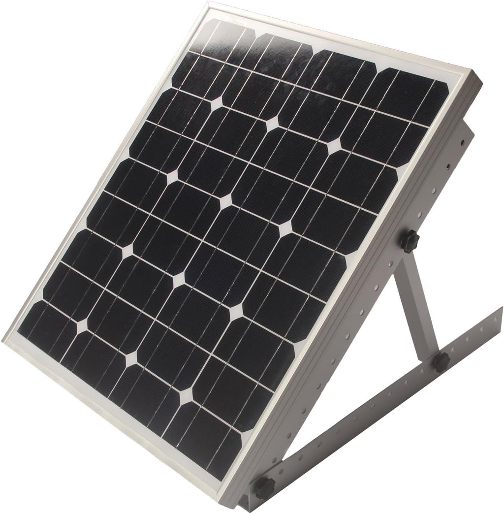 22-inch Pack of 2 3mm Aluminum Adjustable Solar Panel Mounting Brackets with Hardware X982069