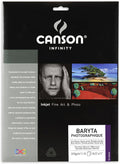 Baryta Photographique Fine Art Photo Paper, Acid Free, 8.5 x 11 Inch, White, 25 Sheets J5363