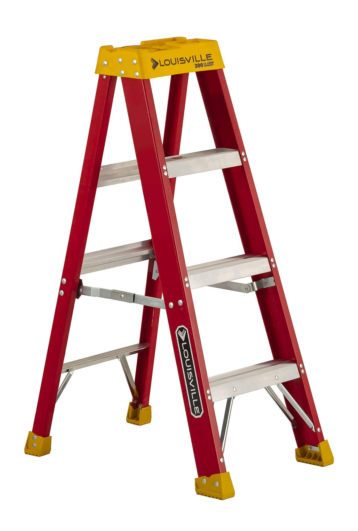 Fiberglass Step Ladder, Type IA, 300-Pound Load Capacity U6842