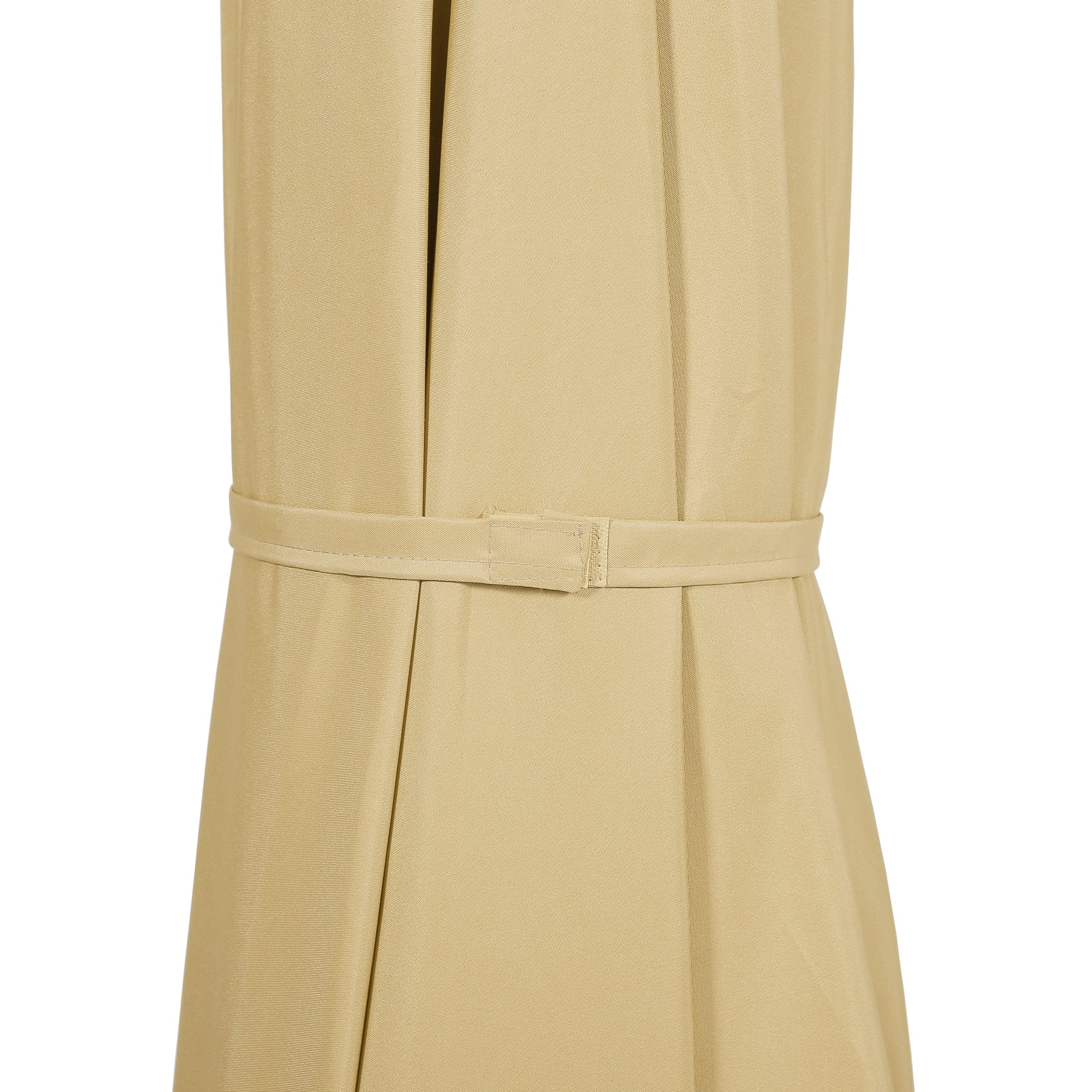 Beige 10 Ft Cantilever Offset Umbrella R49697