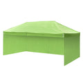 10x20Ft Pop up Canopy Top Kit with 4 Privacy Sidewalls E14514