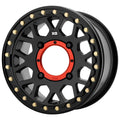 Satin Black Beadlock Wheel 14x7 H624