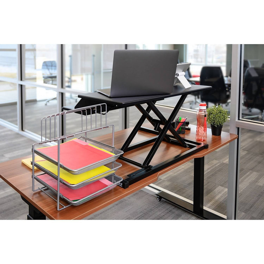 Black Standing Desk Converter D13365