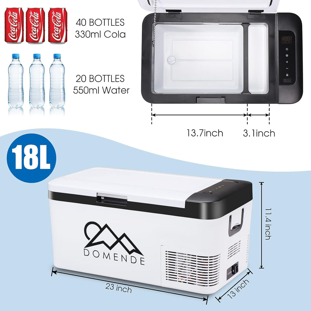 12 Volt Portable Refrigerator 19 Quart Compressor Electric Cooler L766