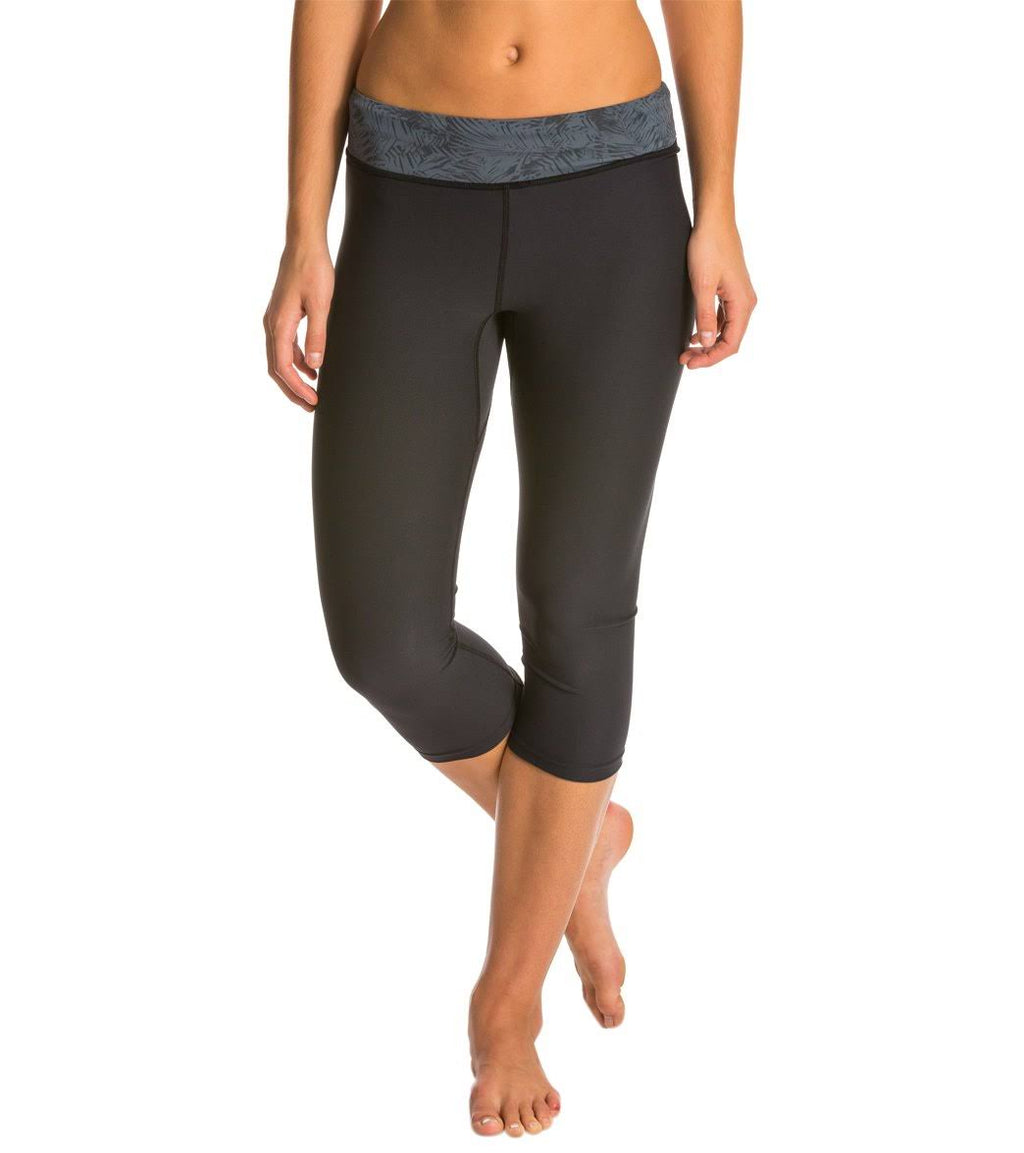 Black/Ash Calf Length Sport Tight UV Wetsuit X270