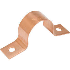 3/4 in. Wrot Copper Two-Hole Copper Tube Strap H78072