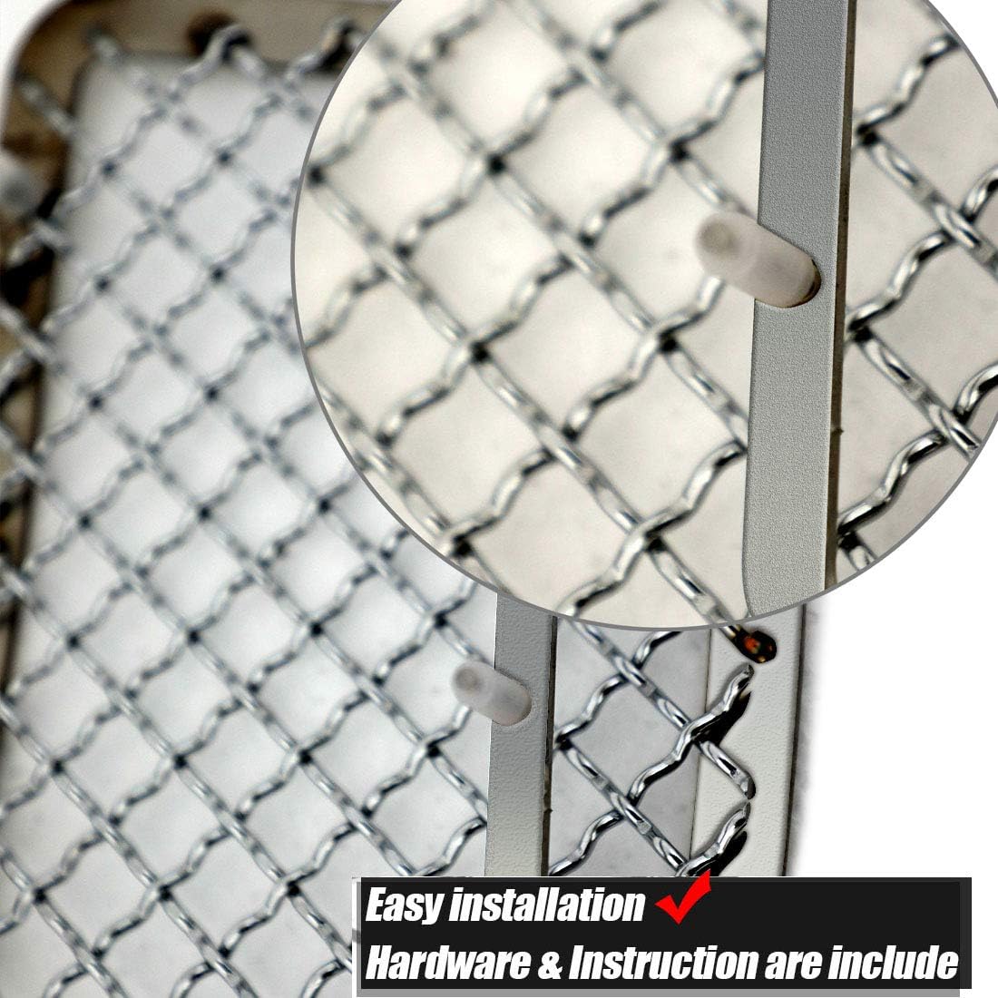 Stainless Steel Mesh Grille Insert for 2007-2014 Tahoe Avalanche Suburban C745276