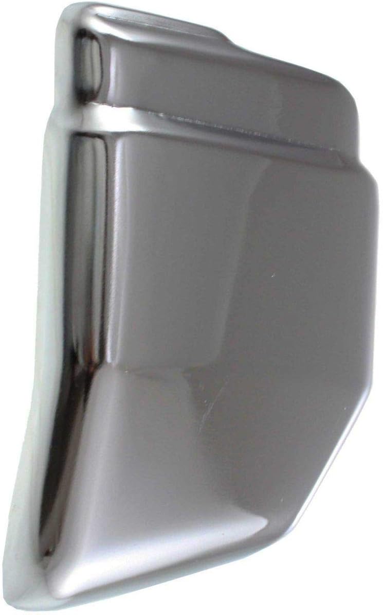 Steel Chrome Bumper End Pack of 2 B26785
