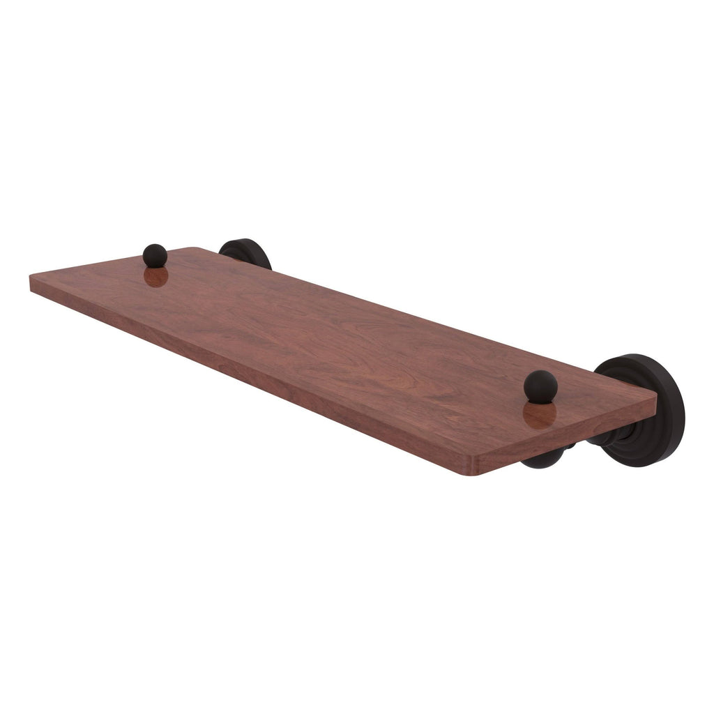 Solid IPE Ironwood Shelf Oil Rubbed Bronze Z1486
